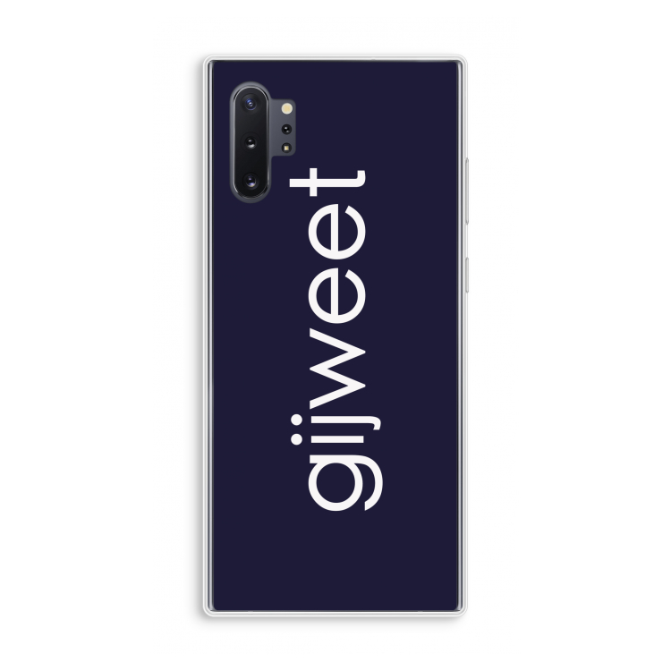 Gijweet: Samsung Galaxy Note 10 Plus Transparant Hoesje
