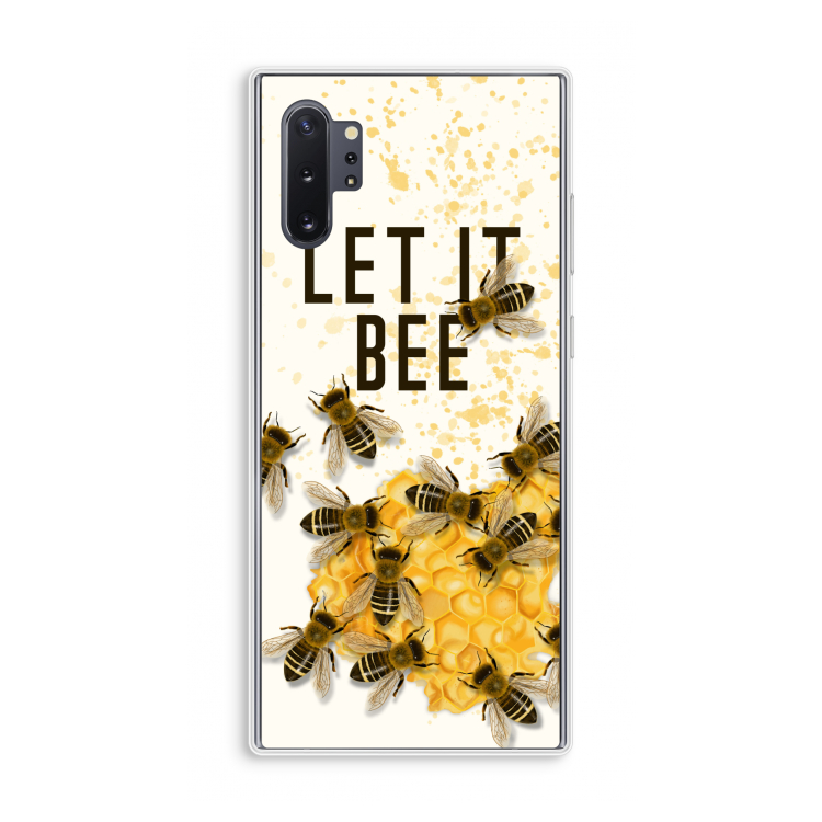 Let it bee: Samsung Galaxy Note 10 Plus Transparant Hoesje