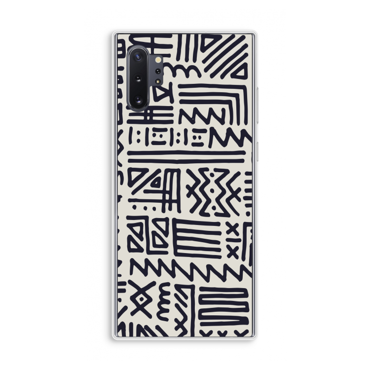 Marrakech print: Samsung Galaxy Note 10 Plus Transparant Hoesje