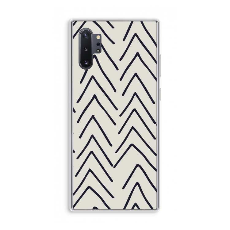 Marrakech Arrows: Samsung Galaxy Note 10 Plus Transparant Hoesje