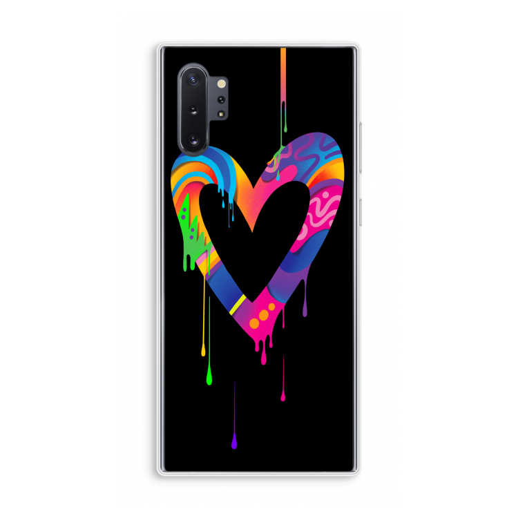 Melts My Heart: Samsung Galaxy Note 10 Plus Transparant Hoesje