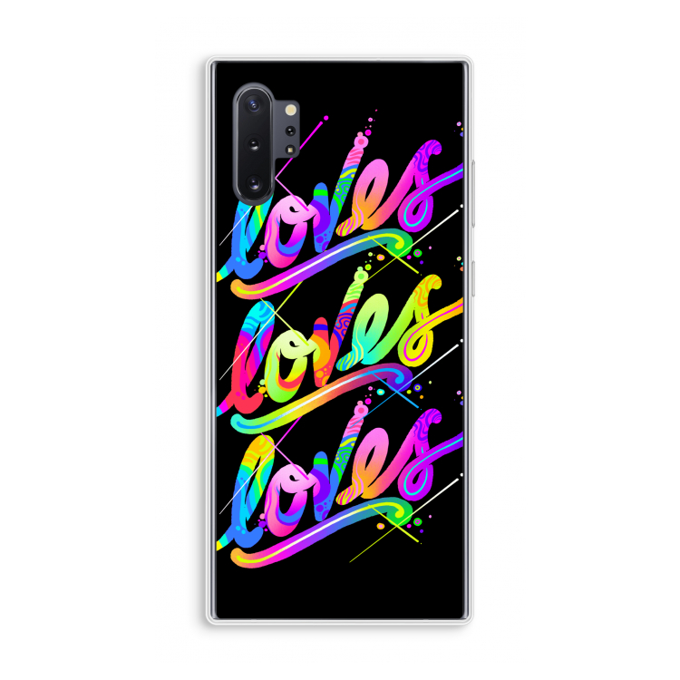Loves: Samsung Galaxy Note 10 Plus Transparant Hoesje