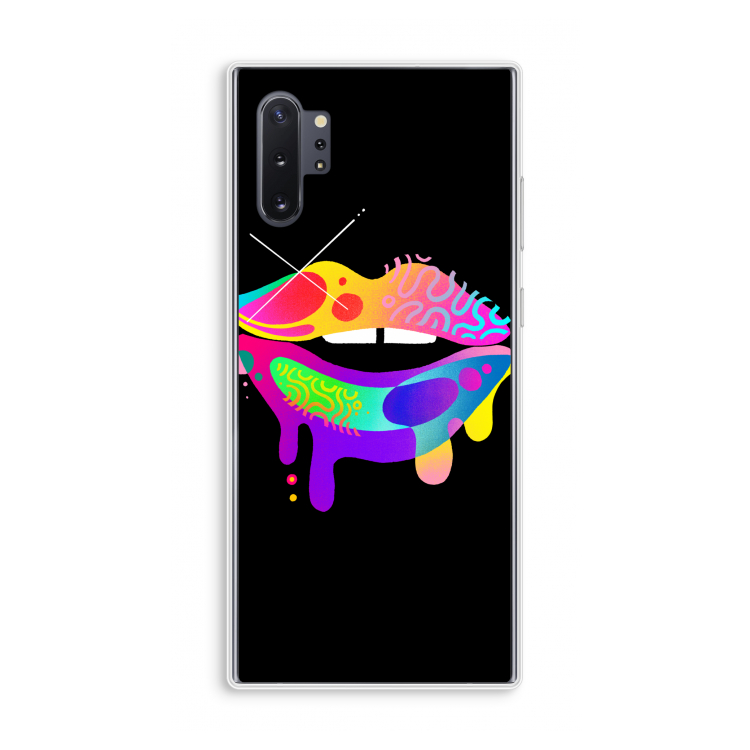 Lip Palette: Samsung Galaxy Note 10 Plus Transparant Hoesje