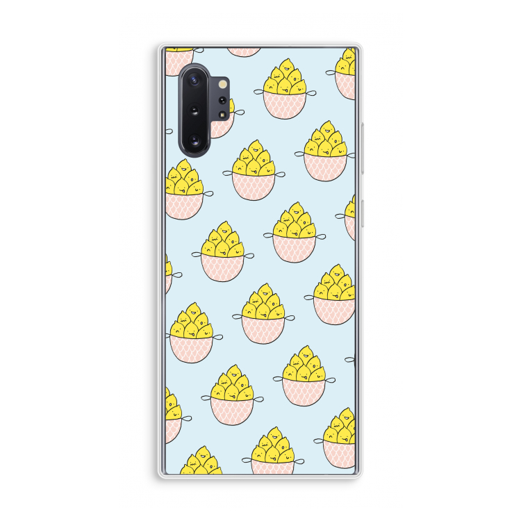 Citroenen: Samsung Galaxy Note 10 Plus Transparant Hoesje