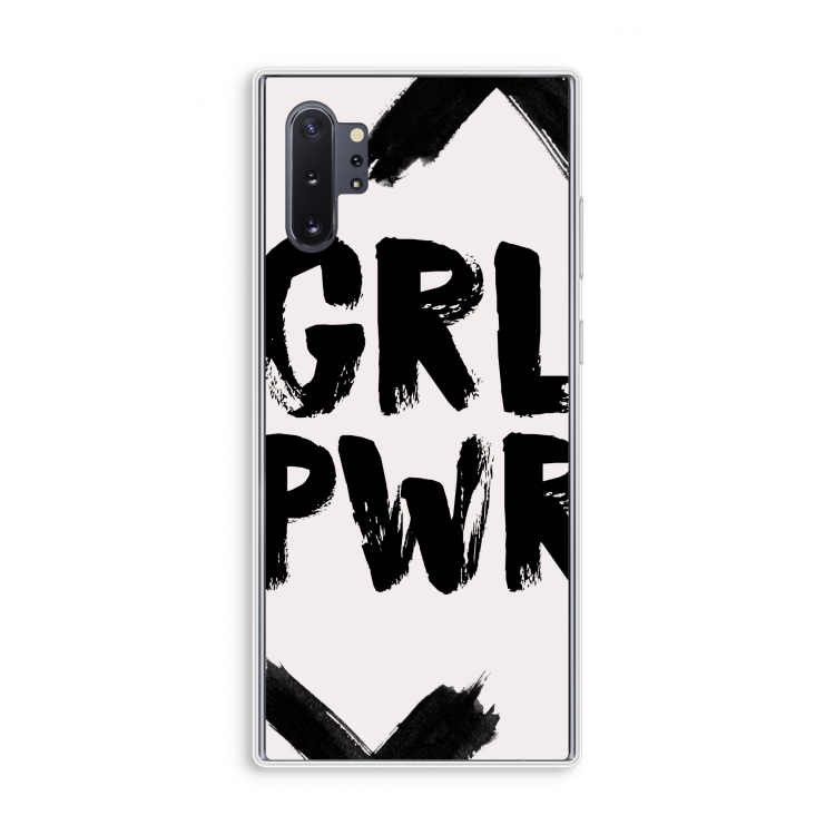 Girl Power #2: Samsung Galaxy Note 10 Plus Transparant Hoesje