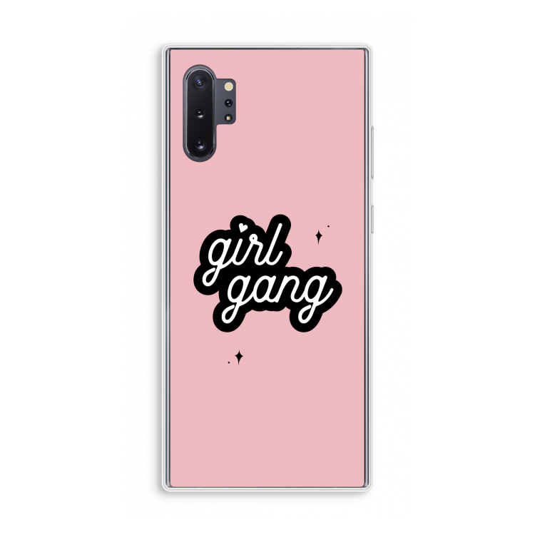 Girl Gang: Samsung Galaxy Note 10 Plus Transparant Hoesje