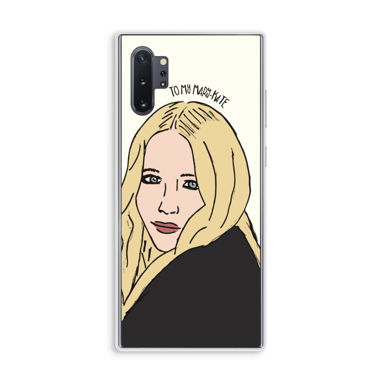 Mary Kate: Samsung Galaxy Note 10 Plus Transparant Hoesje