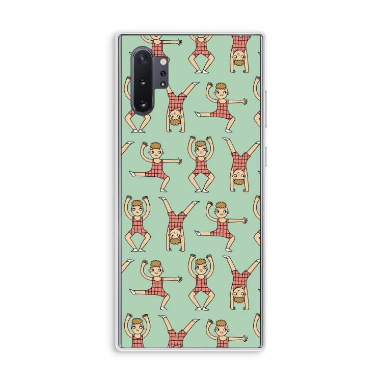 Gymboys: Samsung Galaxy Note 10 Plus Transparant Hoesje