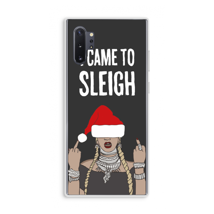 Came To Sleigh: Samsung Galaxy Note 10 Plus Transparant Hoesje