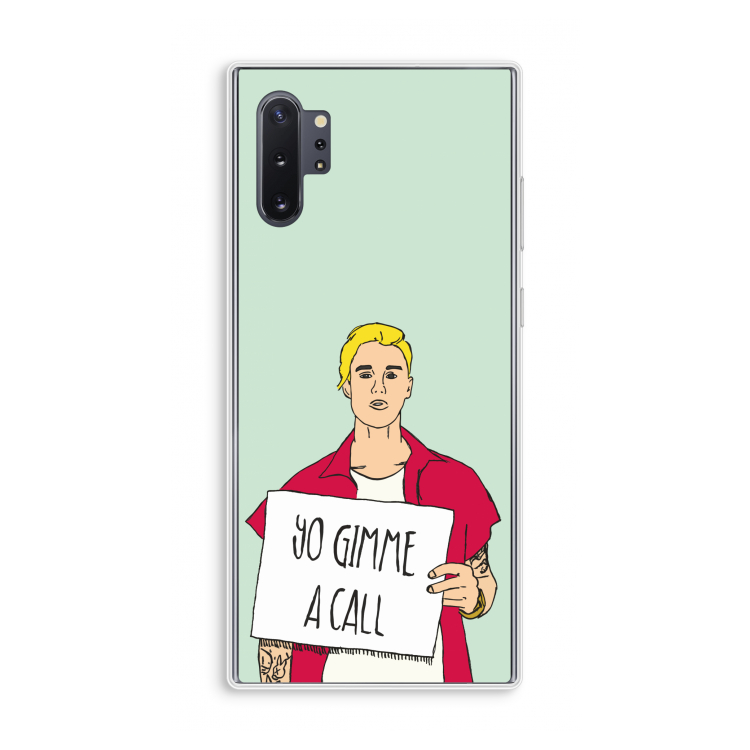 Gimme a call: Samsung Galaxy Note 10 Plus Transparant Hoesje