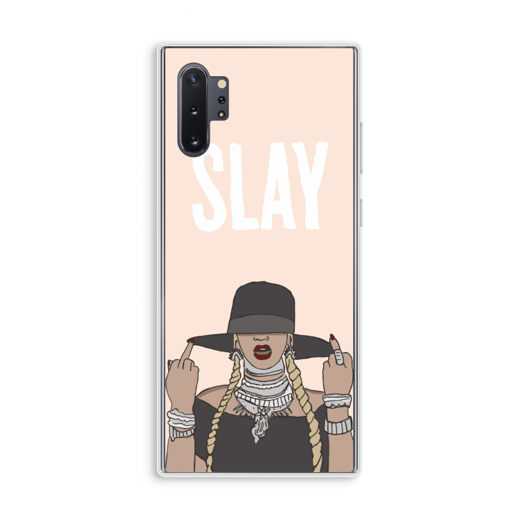 Slay All Day: Samsung Galaxy Note 10 Plus Transparant Hoesje