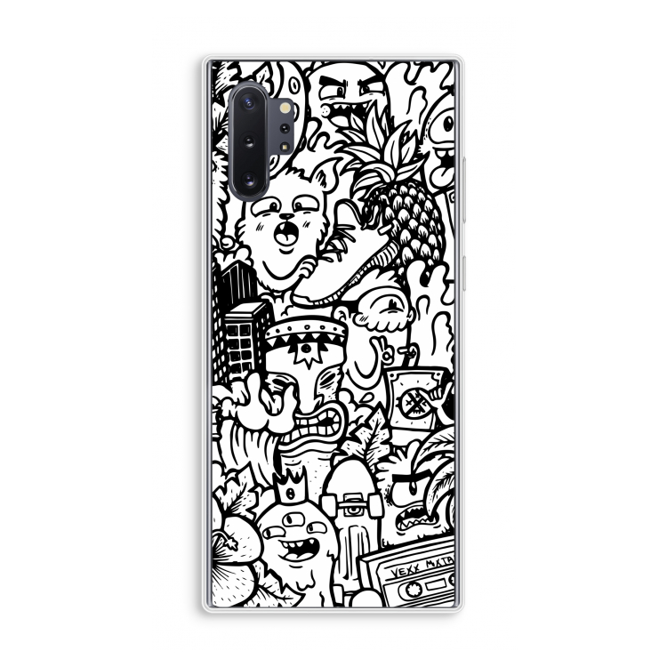 Vexx Mixtape #2: Samsung Galaxy Note 10 Plus Transparant Hoesje