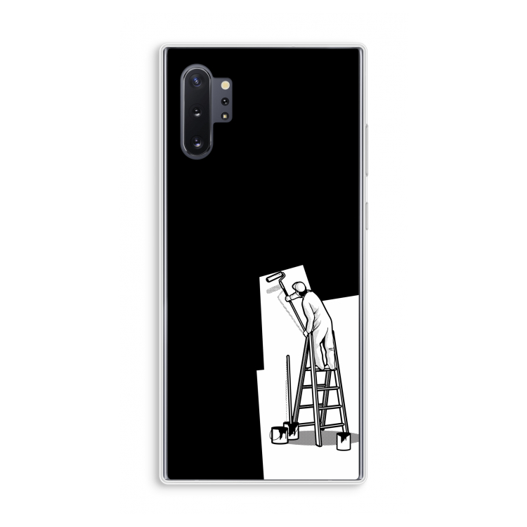 Musketon Painter: Samsung Galaxy Note 10 Plus Transparant Hoesje