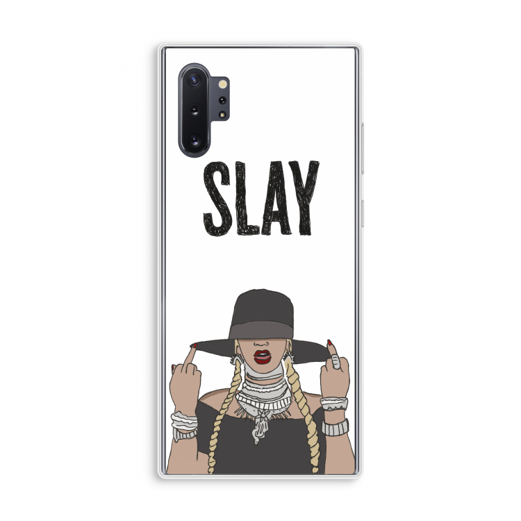 Slay All Day: Samsung Galaxy Note 10 Plus Transparant Hoesje