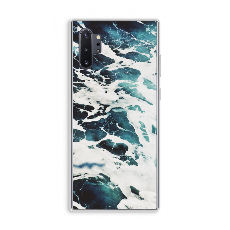 Golven: Samsung Galaxy Note 10 Plus Transparant Hoesje