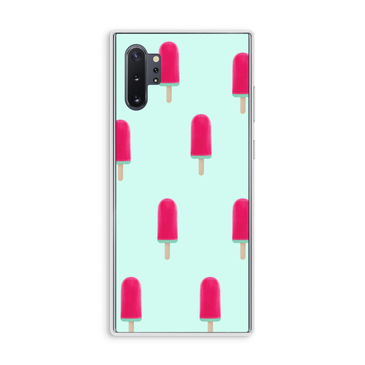 Waterijsje: Samsung Galaxy Note 10 Plus Transparant Hoesje