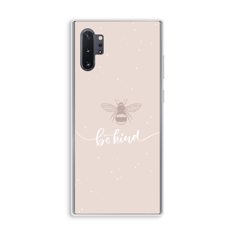 Be(e) kind: Samsung Galaxy Note 10 Plus Transparant Hoesje