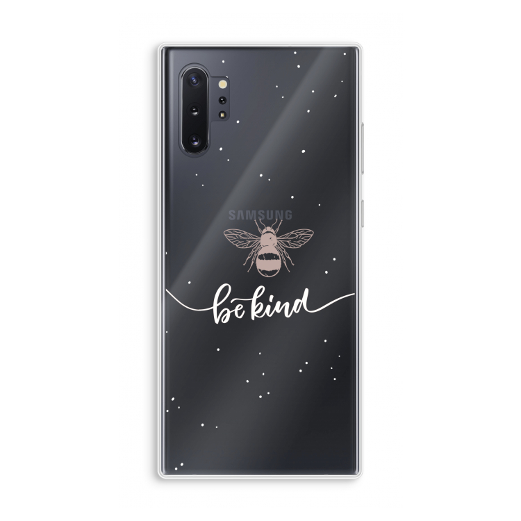 Be(e) kind: Samsung Galaxy Note 10 Plus Transparant Hoesje