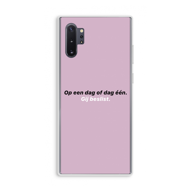 gij beslist: Samsung Galaxy Note 10 Plus Transparant Hoesje