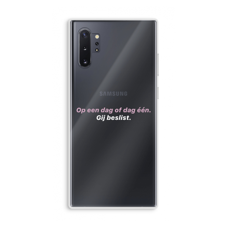 gij beslist: Samsung Galaxy Note 10 Plus Transparant Hoesje