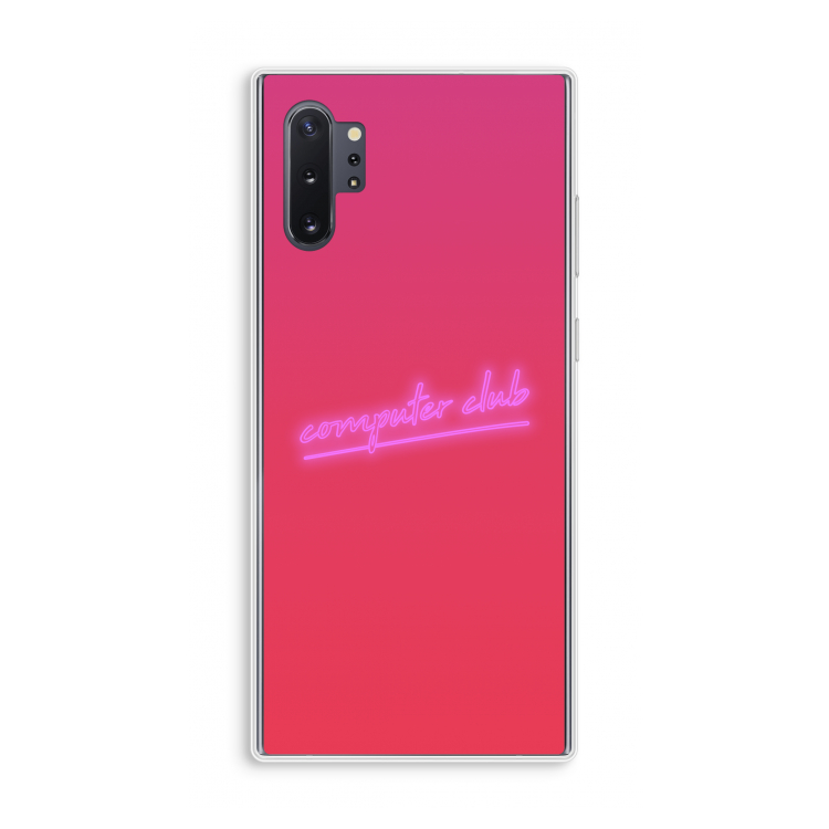Vice Glow: Samsung Galaxy Note 10 Plus Transparant Hoesje