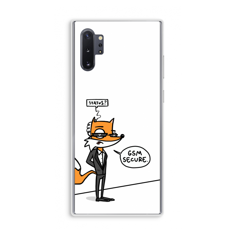 GSM secure: Samsung Galaxy Note 10 Plus Transparant Hoesje