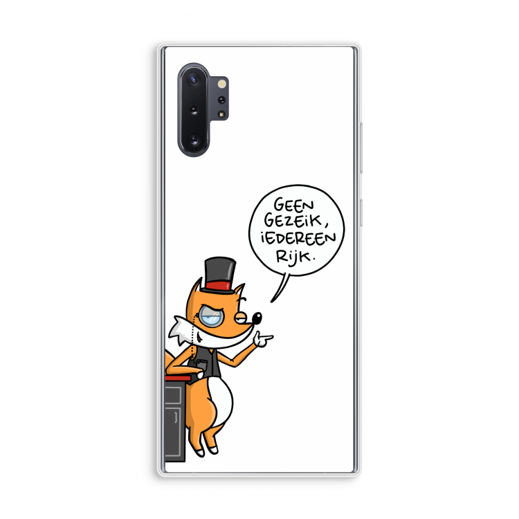 Geen Gezeik: Samsung Galaxy Note 10 Plus Transparant Hoesje