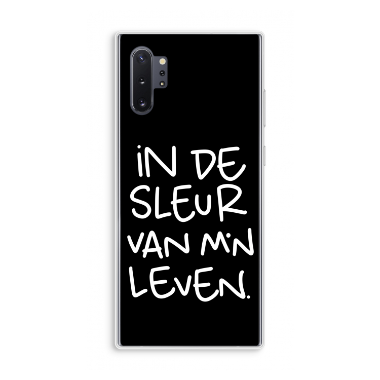 De Sleur: Samsung Galaxy Note 10 Plus Transparant Hoesje