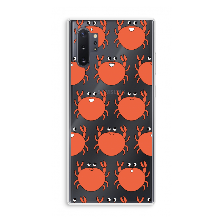 Krab: Samsung Galaxy Note 10 Plus Transparant Hoesje