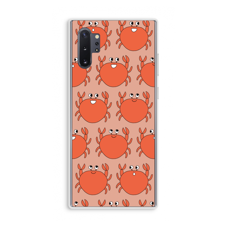 Krab: Samsung Galaxy Note 10 Plus Transparant Hoesje