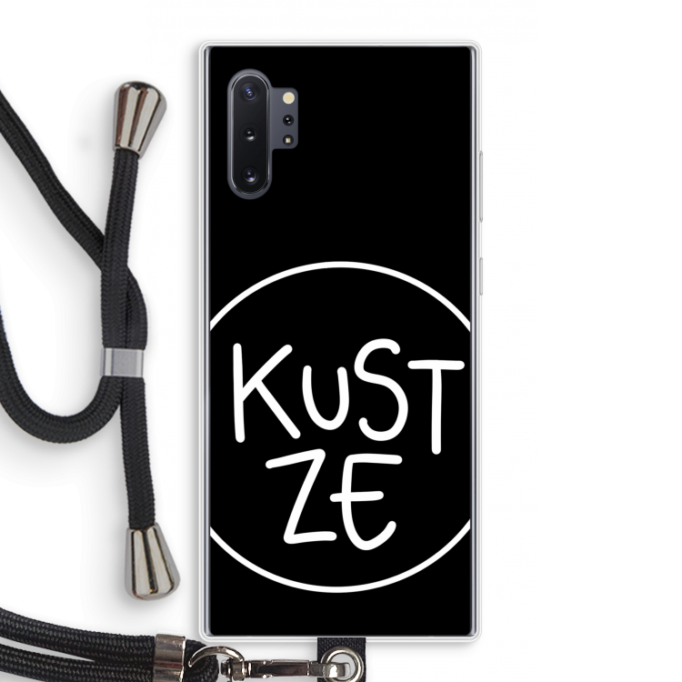 KUST ZE: Samsung Galaxy Note 10 Plus Transparant Hoesje met koord