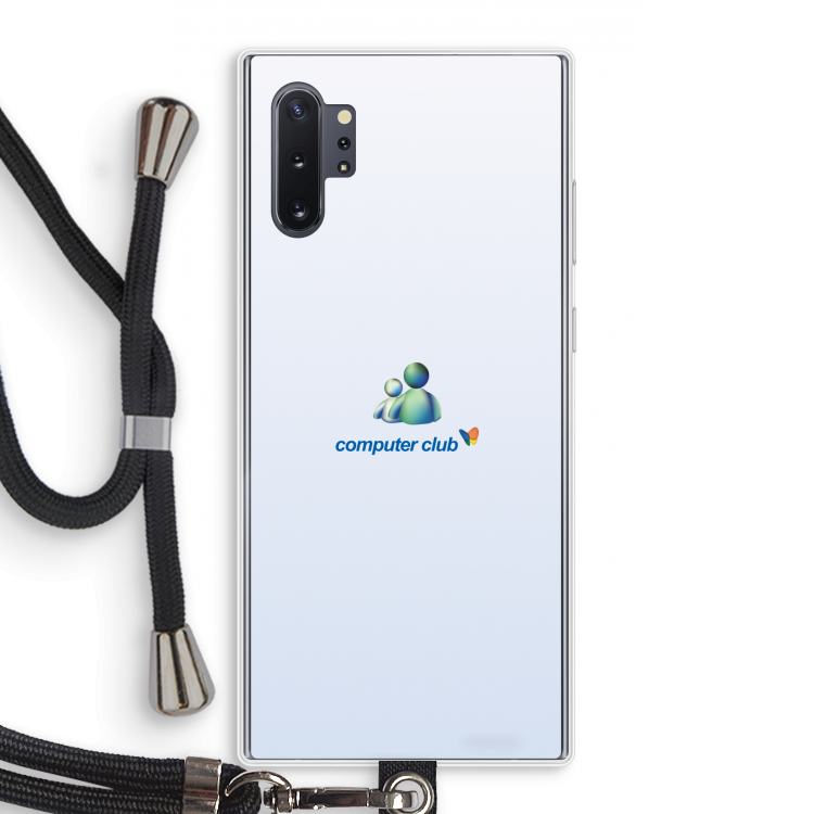 MSN: Samsung Galaxy Note 10 Plus Transparant Hoesje met koord