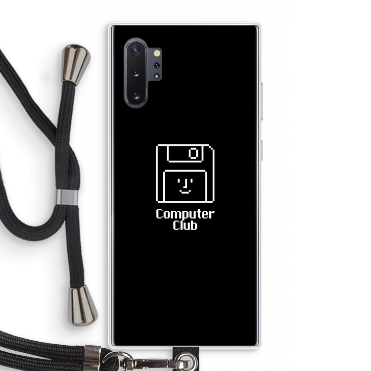 Hello: Samsung Galaxy Note 10 Plus Transparant Hoesje met koord