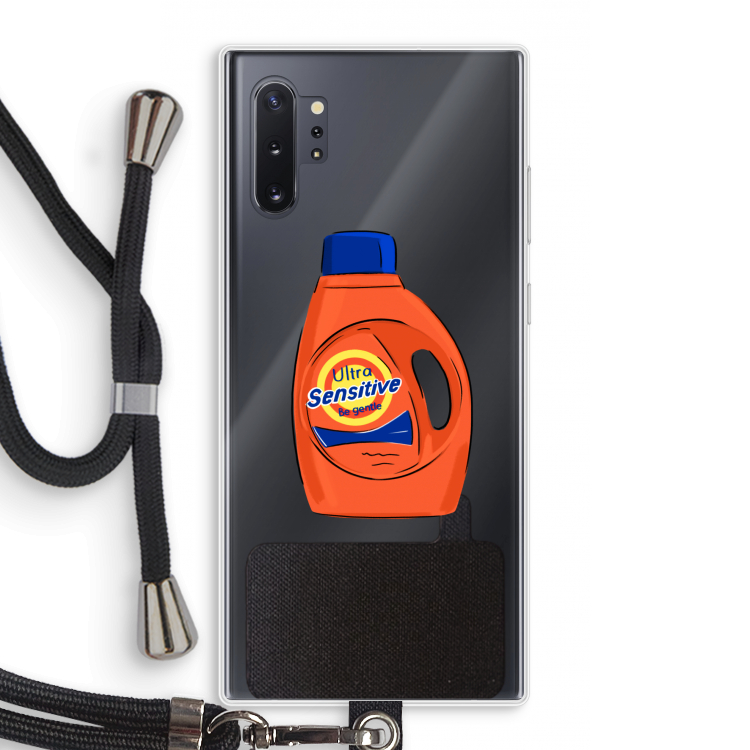 Ultra Sensitive: Samsung Galaxy Note 10 Plus Transparant Hoesje met koord