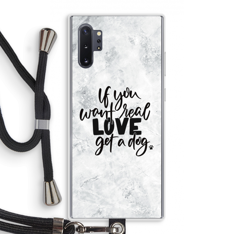 Partner in crime: Samsung Galaxy Note 10 Plus Transparant Hoesje met koord