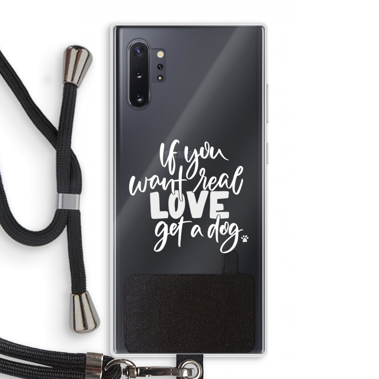 Partner in crime: Samsung Galaxy Note 10 Plus Transparant Hoesje met koord