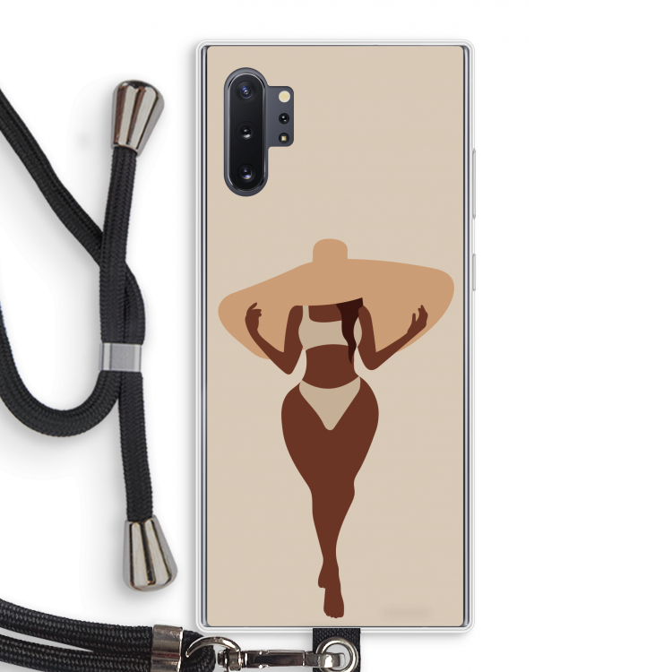 Let's get salty: Samsung Galaxy Note 10 Plus Transparant Hoesje met koord