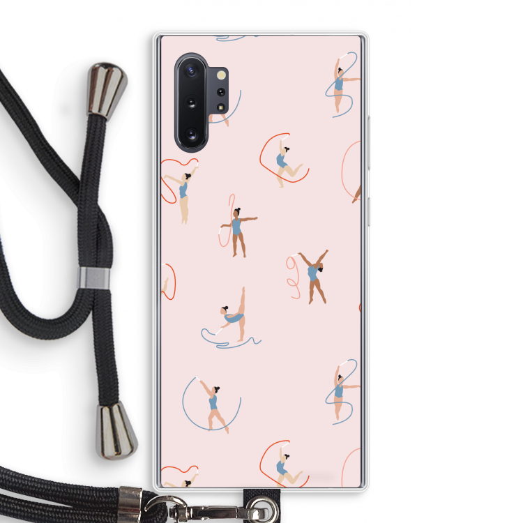 Dancing #3: Samsung Galaxy Note 10 Plus Transparant Hoesje met koord
