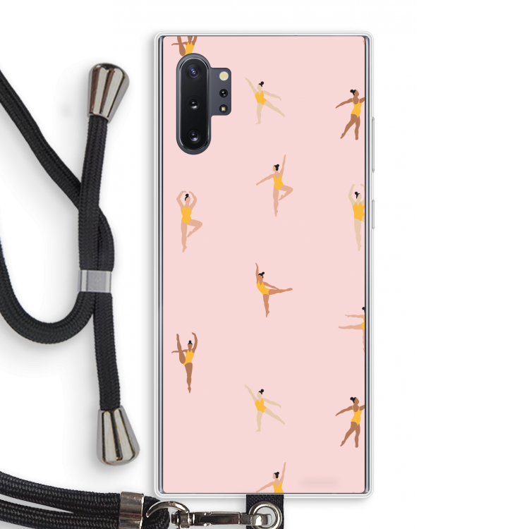 Dans #2: Samsung Galaxy Note 10 Plus Transparant Hoesje met koord