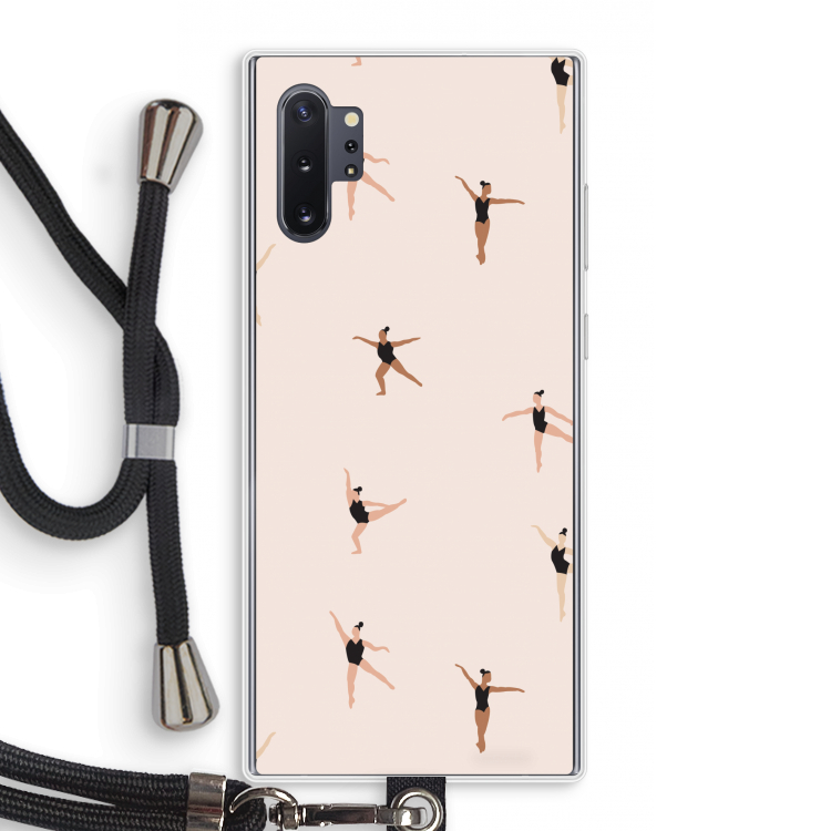 Dancing #1: Samsung Galaxy Note 10 Plus Transparant Hoesje met koord