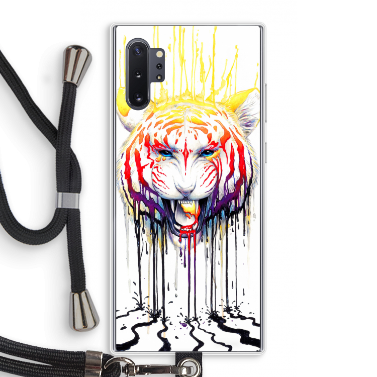 Fading: Samsung Galaxy Note 10 Plus Transparant Hoesje met koord