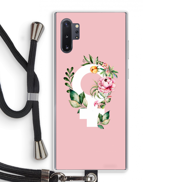 Venus: Samsung Galaxy Note 10 Plus Transparant Hoesje met koord