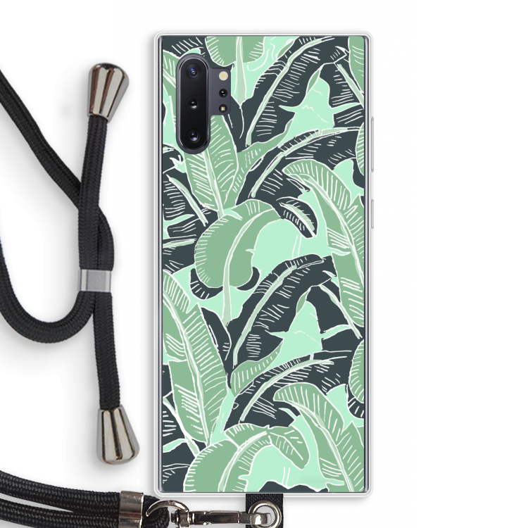 This Sh*t Is Bananas: Samsung Galaxy Note 10 Plus Transparant Hoesje met koord