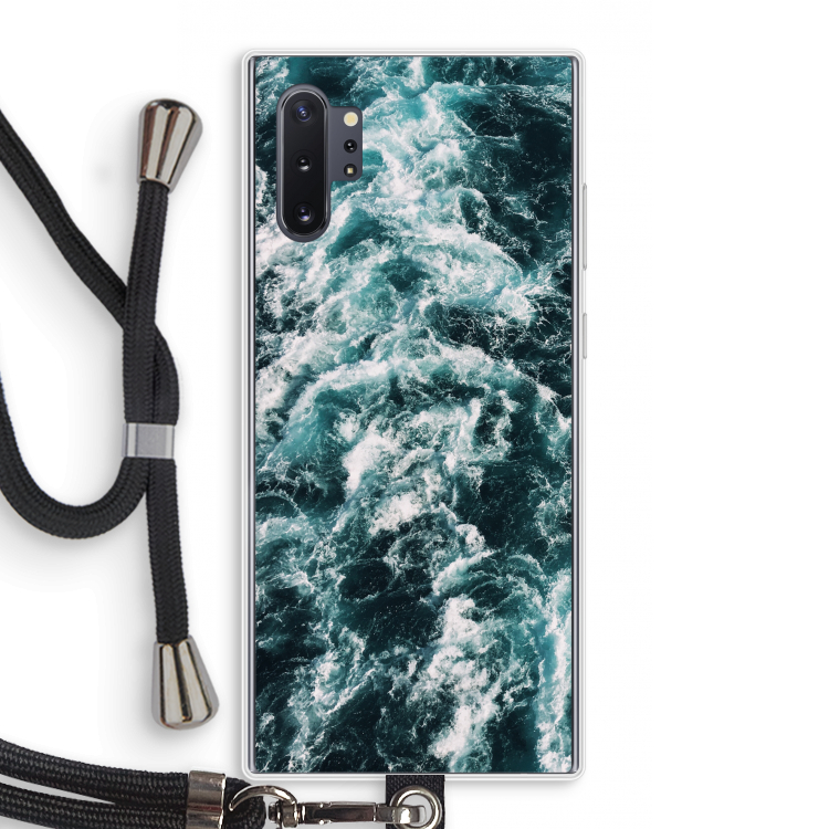 Zee golf: Samsung Galaxy Note 10 Plus Transparant Hoesje met koord