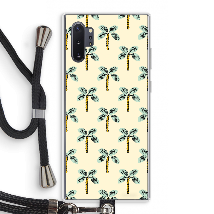 Paradise: Samsung Galaxy Note 10 Plus Transparant Hoesje met koord