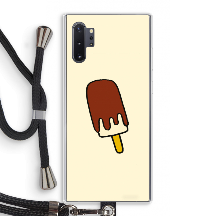 Frisco: Samsung Galaxy Note 10 Plus Transparant Hoesje met koord
