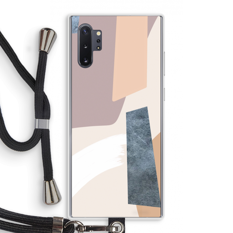 Luca: Samsung Galaxy Note 10 Plus Transparant Hoesje met koord