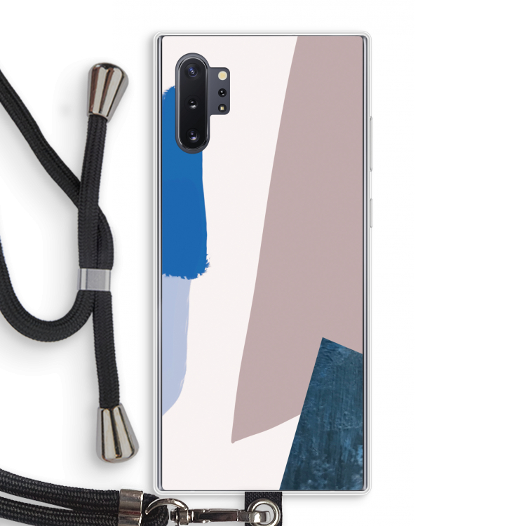Lapis: Samsung Galaxy Note 10 Plus Transparant Hoesje met koord