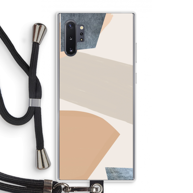 Formo: Samsung Galaxy Note 10 Plus Transparant Hoesje met koord