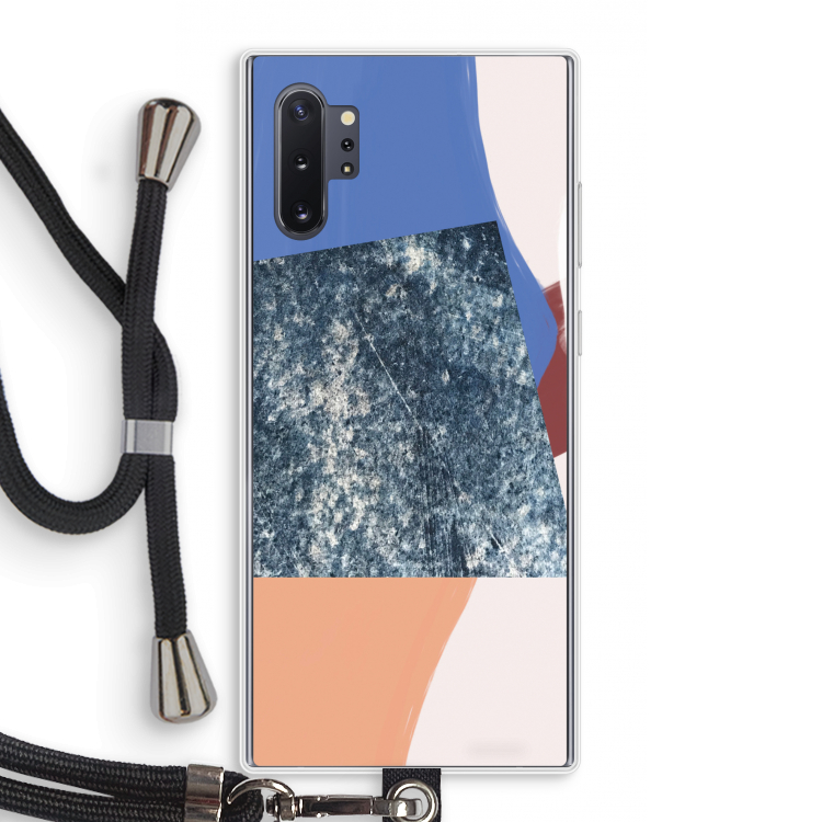 Billy: Samsung Galaxy Note 10 Plus Transparant Hoesje met koord